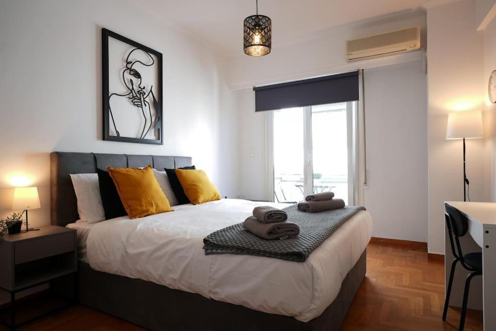 Syntagma Square, 70Sqm Pentelis Sunny Apartment Atina Dış mekan fotoğraf