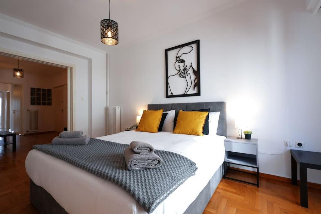 Syntagma Square, 70Sqm Pentelis Sunny Apartment Atina Dış mekan fotoğraf